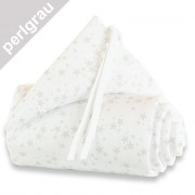 Maxi-Boxspring fejv�d� - sz�rke csillagokkal sz�rke csillagokkal